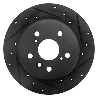 DFC® - Premium Drilled and Slotted Rear Passenger Side Brake Rotor