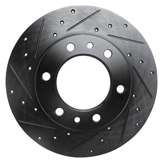 DFC® - Premium Drilled and Slotted Front Driver Side Brake Rotor