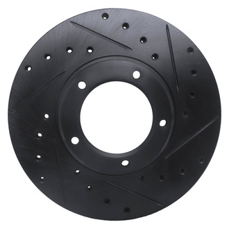 DFC® - Premium Drilled and Slotted Front Passenger Side Brake Rotor
