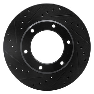 DFC® - Premium Drilled and Slotted Front Driver Side Brake Rotor