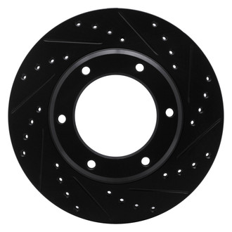 DFC® - Premium Drilled and Slotted Front Passenger Side Brake Rotor