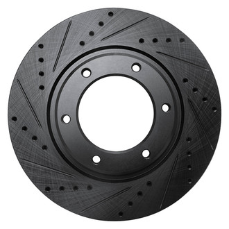DFC® - Premium Drilled and Slotted Front Driver Side Brake Rotor