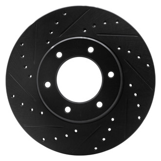 DFC® - Premium Drilled and Slotted Front Driver Side Brake Rotor