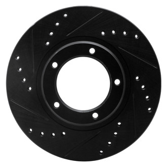 DFC® - Premium Drilled and Slotted Front Driver Side Brake Rotor
