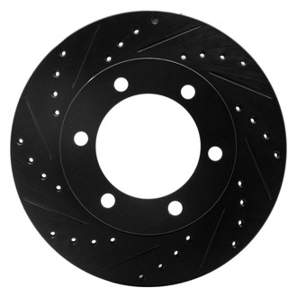 DFC® - Premium Drilled and Slotted Front Brake Rotor