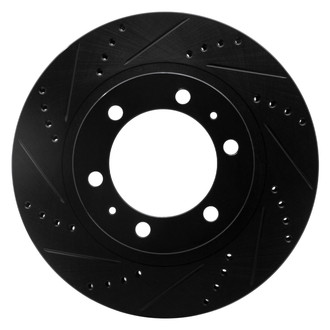 DFC® - Premium Drilled and Slotted Front Driver Side Brake Rotor