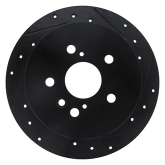 DFC® - Premium Drilled and Slotted Rear Passenger Side Brake Rotor
