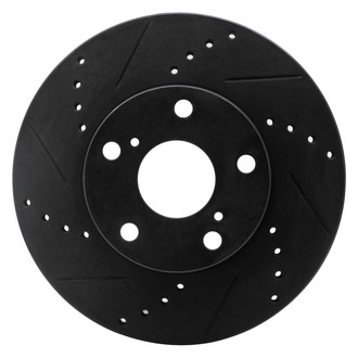 DFC® - Premium Drilled and Slotted Front Driver Side Brake Rotor