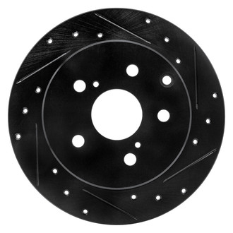 DFC® - Premium Drilled and Slotted Rear Passenger Side Brake Rotor