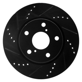 DFC® - Premium Drilled and Slotted Front Driver Side Brake Rotor