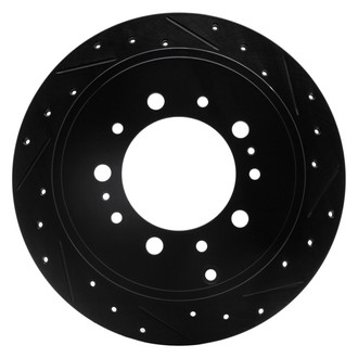 DFC® - Premium Drilled and Slotted Rear Passenger Side Brake Rotor
