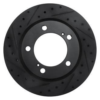 DFC® - Premium Drilled and Slotted Front Driver Side Brake Rotor