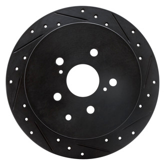 DFC® - Premium Drilled and Slotted Rear Passenger Side Brake Rotor