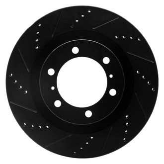 DFC® - Premium Drilled and Slotted Front Driver Side Brake Rotor