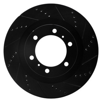 DFC® - Premium Drilled and Slotted Front Passenger Side Brake Rotor