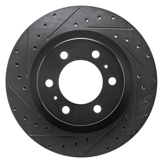 DFC® - Premium Drilled and Slotted Front Driver Side Brake Rotor