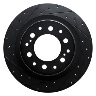 DFC® - Premium Drilled and Slotted Rear Driver Side Brake Rotor