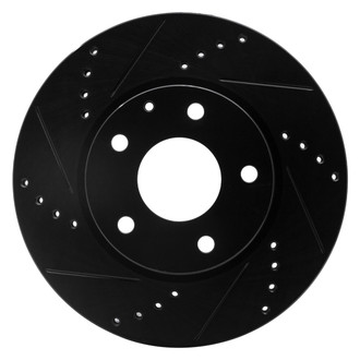 DFC® - Premium Drilled and Slotted Front Driver Side Brake Rotor