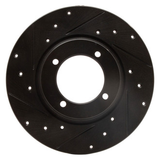 DFC® - Premium Drilled and Slotted Front Driver Side Brake Rotor