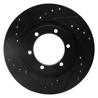 DFC® - Premium Drilled and Slotted Front Driver Side Brake Rotor