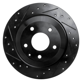 DFC® - Premium Drilled and Slotted Rear Driver Side Brake Rotor
