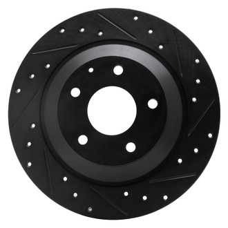 DFC® - Premium Drilled and Slotted Rear Passenger Side Brake Rotor