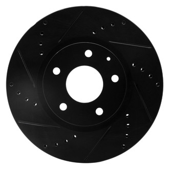 DFC® - Premium Drilled and Slotted Front Driver Side Brake Rotor