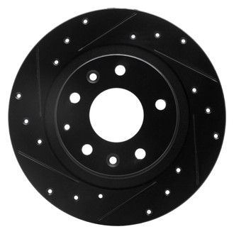 DFC® - Premium Drilled and Slotted Rear Driver Side Brake Rotor