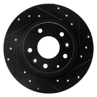 DFC® - Premium Drilled and Slotted Rear Passenger Side Brake Rotor