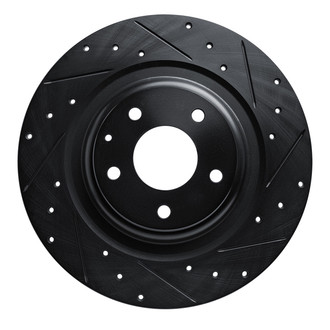 DFC® - Premium Drilled and Slotted Rear Passenger Side Brake Rotor