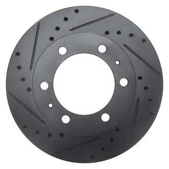DFC® - Premium Drilled and Slotted Front Driver Side Brake Rotor
