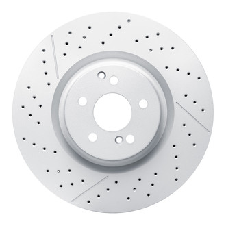 DFC® - GEOSPEC Drilled and Slotted Rear Brake Rotor