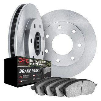 DFC® - Plain Rear Brake Kit with Ultimate Duty Performance Brake Pads