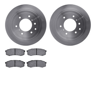 DFC® - Plain Rear Brake Kit with Ultimate Duty Performance Brake Pads