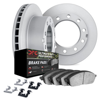 DFC® - Plain Rear Brake Kit with Ultimate Duty Performance Brake Pads