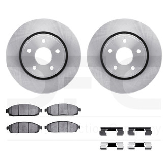 DFC® - Plain Front Brake Kit with Ultimate Duty Performance Brake Pads