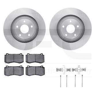 DFC® - Plain Front Brake Kit with Ultimate Duty Performance Brake Pads