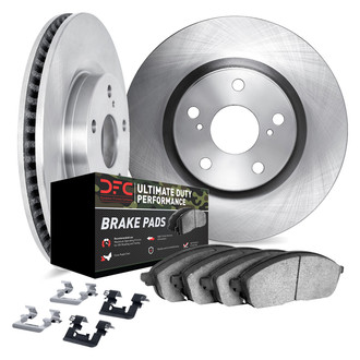 DFC® - Plain Rear Brake Kit with Ultimate Duty Performance Brake Pads
