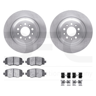 DFC® - Plain Rear Brake Kit with Ultimate Duty Performance Brake Pads