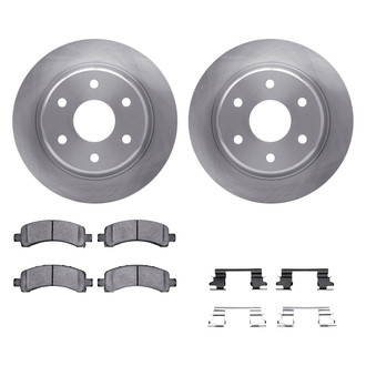 DFC® - Plain Rear Brake Kit with Ultimate Duty Performance Brake Pads