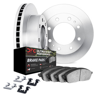 DFC® - Plain Rear Brake Kit with Ultimate Duty Performance Brake Pads