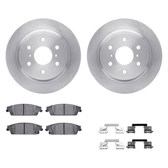 DFC® - Plain Rear Brake Kit with Ultimate Duty Performance Brake Pads