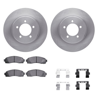 DFC® - Plain Front Brake Kit with Ultimate Duty Performance Brake Pads