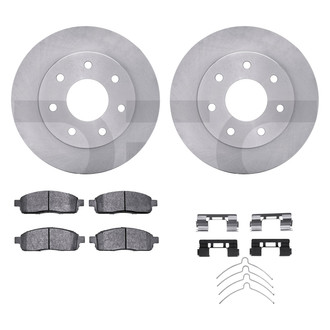 DFC® - Plain Front Brake Kit with Ultimate Duty Performance Brake Pads
