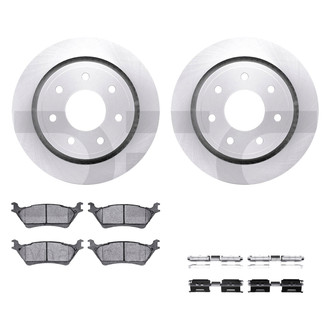 DFC® - Plain Rear Brake Kit with Ultimate Duty Performance Brake Pads