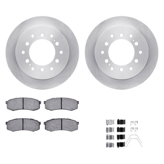 DFC® - Plain Rear Brake Kit with Ultimate Duty Performance Brake Pads