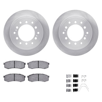 DFC® - Plain Rear Brake Kit with Ultimate Duty Performance Brake Pads