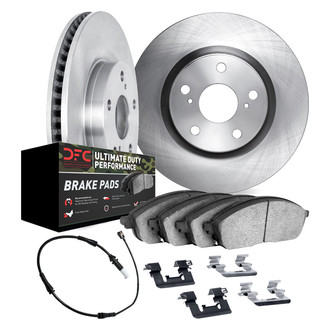 DFC® - Plain Front Brake Kit with Ultimate Duty Performance Brake Pads