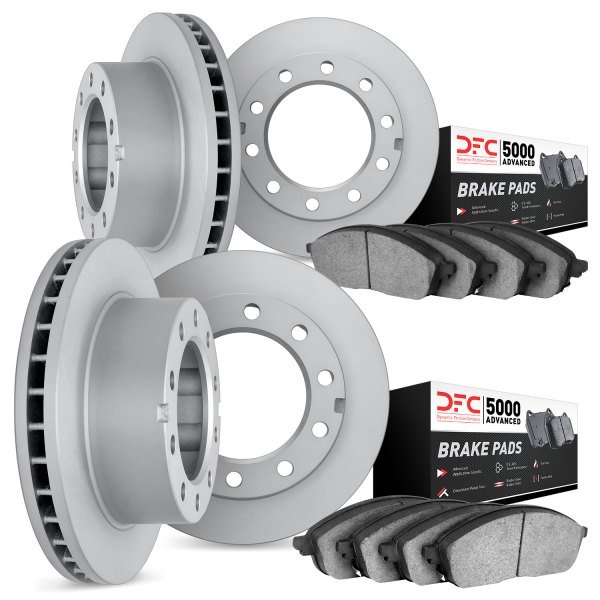 DFC® - PRO-KIT 5000 Plain Front and Rear Brake Kit