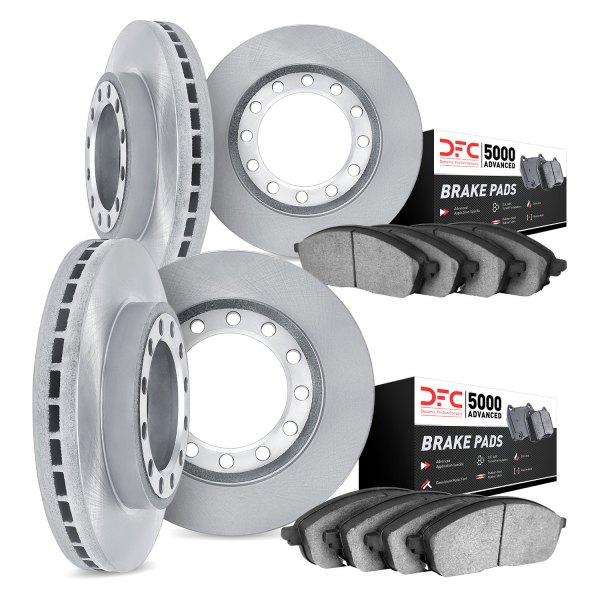 DFC® - PRO-KIT 5000 Plain Front and Rear Brake Kit